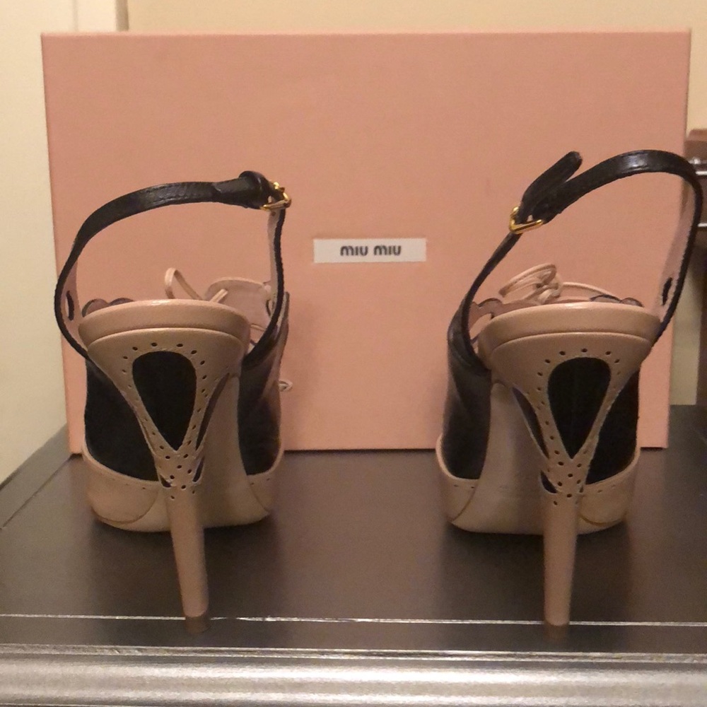 Miu Miu Open toe sling - Picture 2 of 7